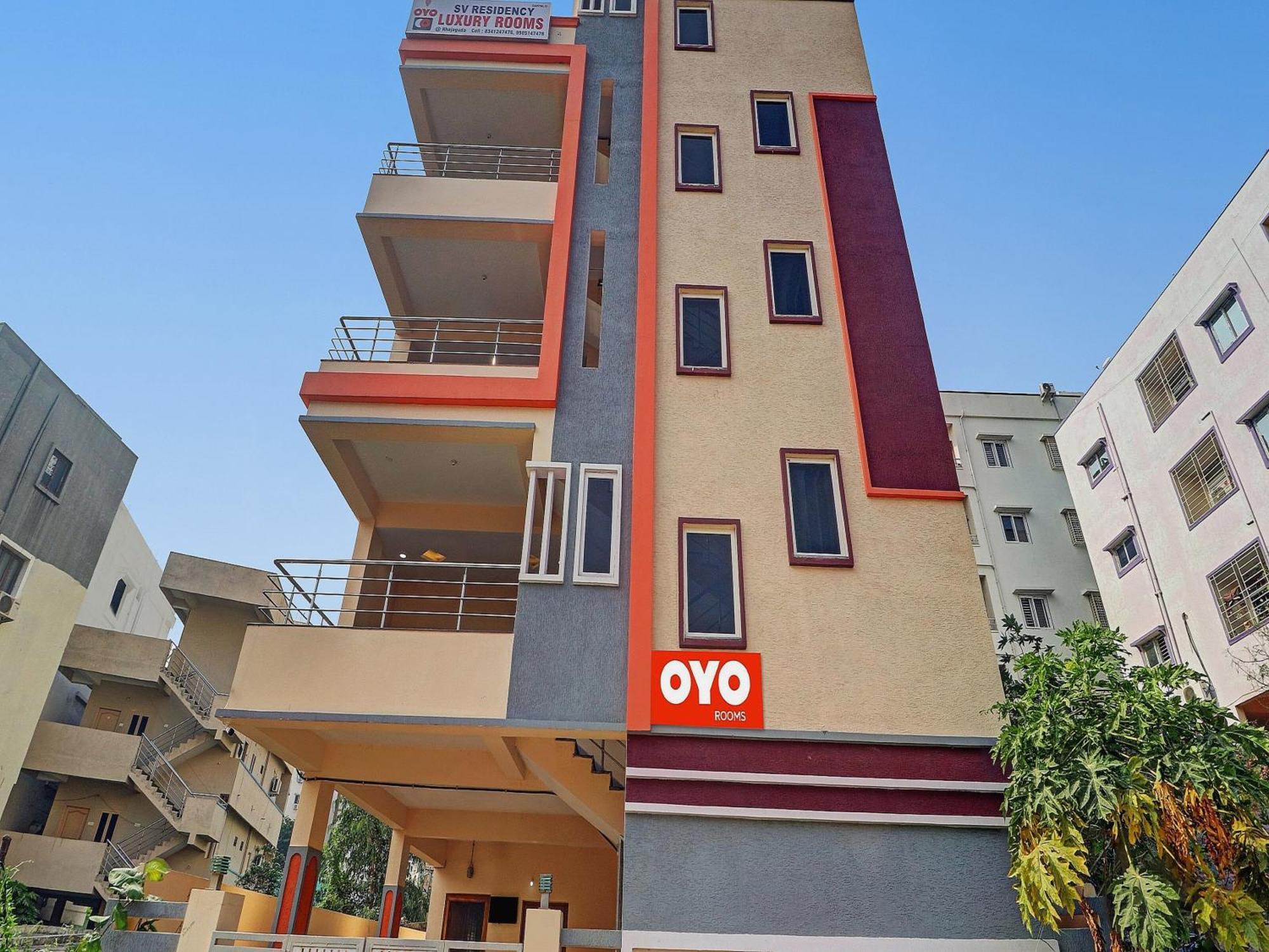 Hotel O S V Residency Kajaguda Near Gachibowli Hyderabad Eksteriør bilde