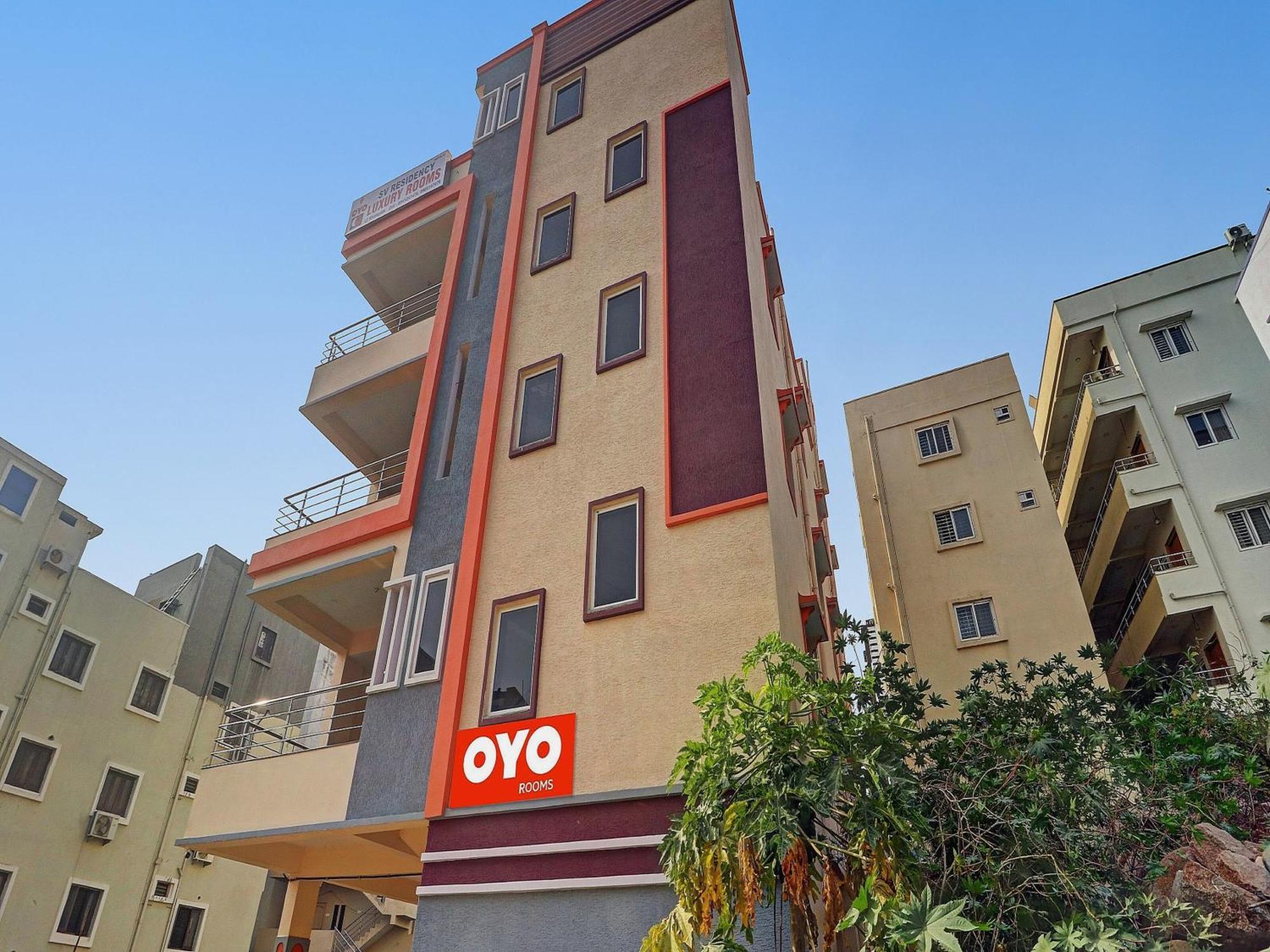 Hotel O S V Residency Kajaguda Near Gachibowli Hyderabad Eksteriør bilde