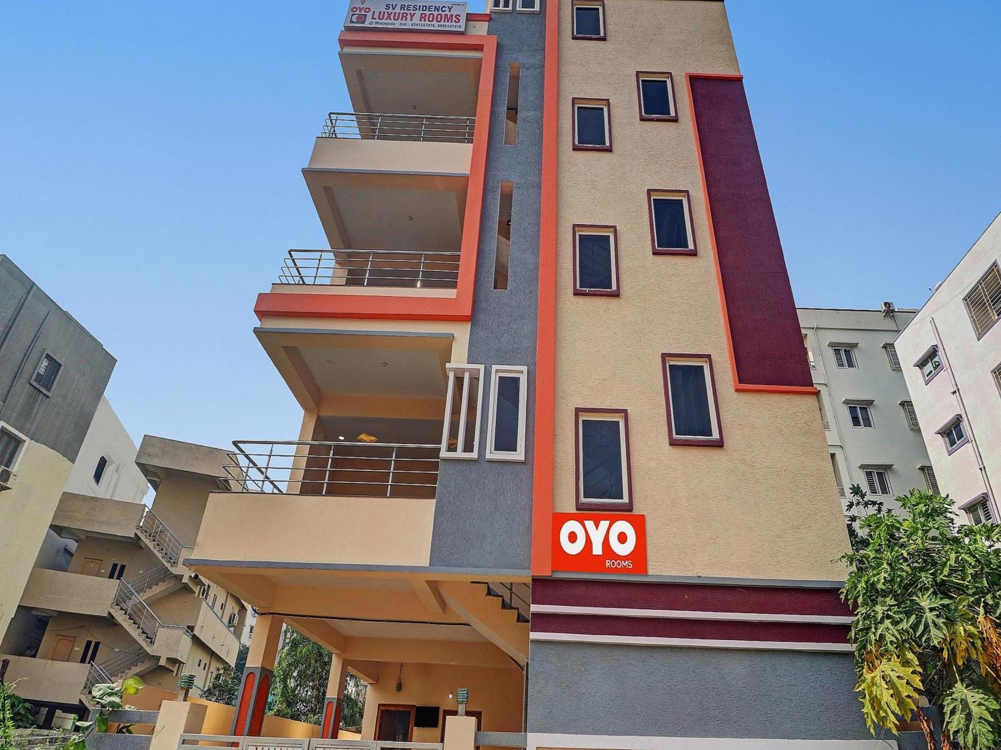 Hotel O S V Residency Kajaguda Near Gachibowli Hyderabad Eksteriør bilde