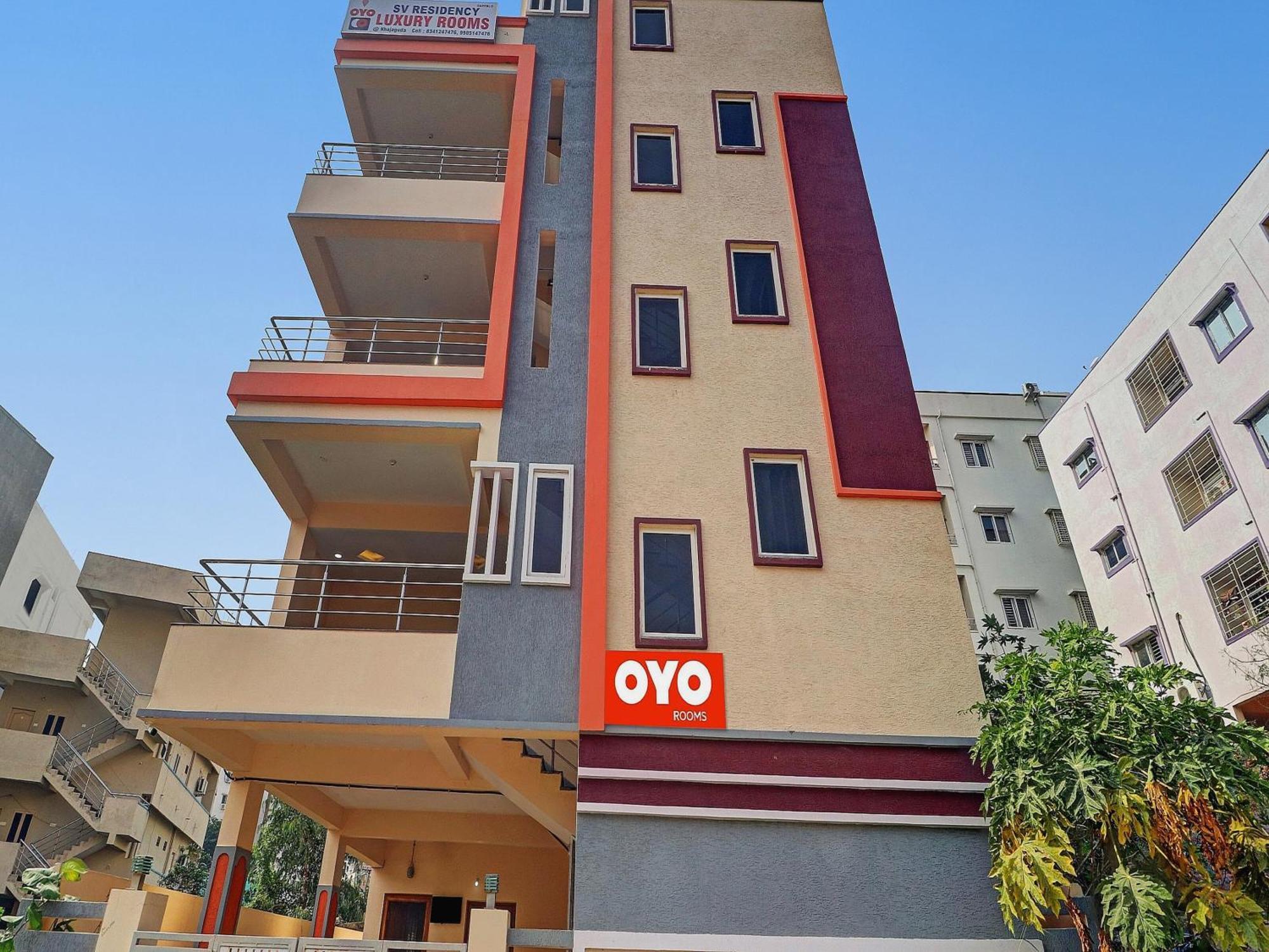Hotel O S V Residency Kajaguda Near Gachibowli Hyderabad Eksteriør bilde